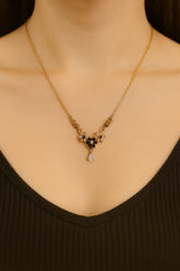 Zircon Pendant-336 (Black)
